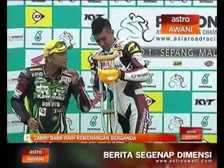Zamri Baba raih kemenangan berganda