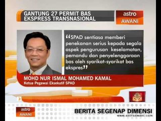 Gantung 27 permit bas Transnasional