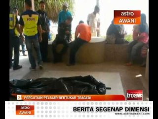 Percutian pelajar bertukar tragedi