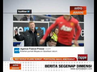Red Devils hilang sengat, penyokong mahu #moyesout