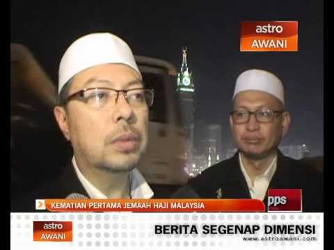 Kematian pertama jemaah haji Malaysia