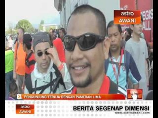 Pengunjung teruja dengan pameran Lima
