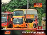 Operasi bas dua tingkat di laluan bahaya ditangguh