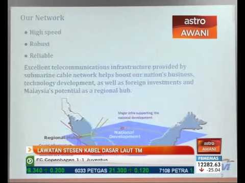 Melawat stesen kabel dasar laut TM