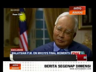 Temubual eksklusif Perdana Menteri dengan CNN