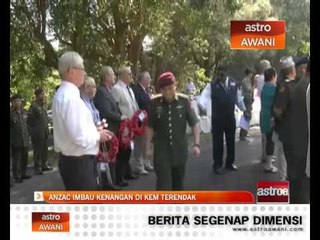 ANZAC imbau kenangan di Kem Terendak