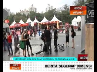 Keputusan Liga Mini Ramp Adrenalin DC pusingan akhir - BMX