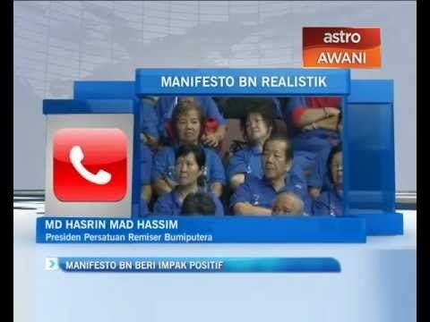 Manifesto BN beri impak positif