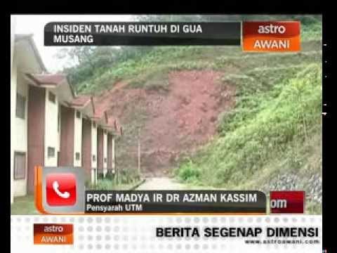 Insiden tanah runtuh di Gua Musang, Kelantan