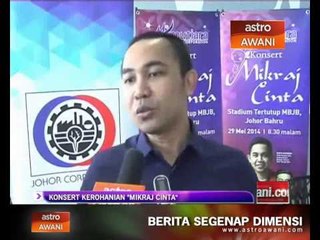 Konsert kerohanian "Mikraj Cinta"