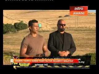 Dazrin, Hairul juara 'Fear Factor Selebriti Malaysia'
