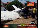 Nahas pesawat ringan di Kota Bharu