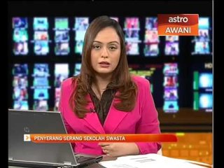 Penyerang serang sekolah swasta