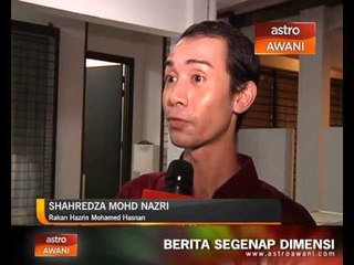 Rakan Hazrin terima kehilangan dengan penuh keredhaan