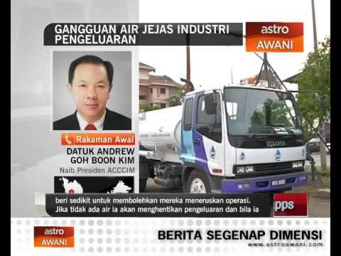 Gangguan air jejas industri pengeluaran