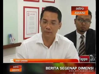 JMM saman sebanyak RM100 juta