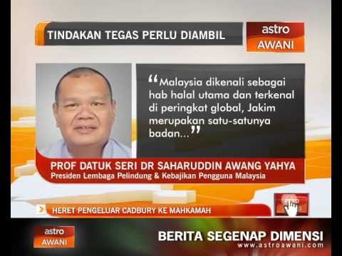 Heret pengeluar Cadbury ke mahkamah - LPKPM