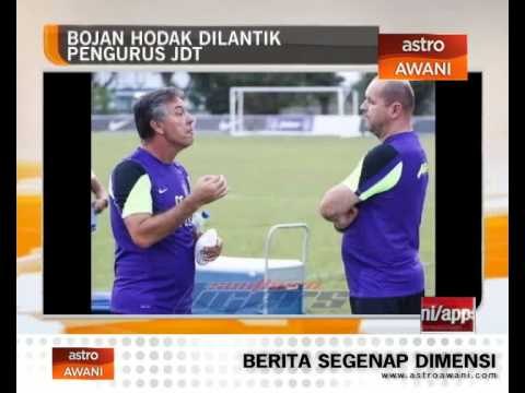 Bojan Hodak sah dilantik pengurus JDT
