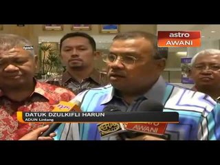 Perak kibar bendera separuh tiang