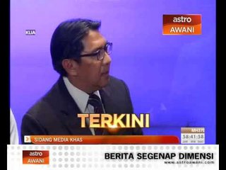 Tải video: Sidang media hari ke-3 operasi mencari MH370 (12:00pm, 10/03/2014)