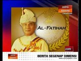 Belasungkawa Almarhum Sultan Perak