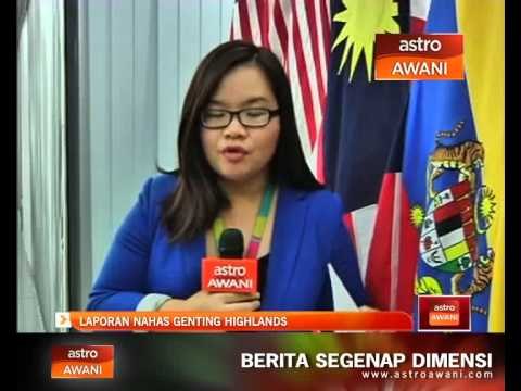 Laporan nahas bas Genting Highlands