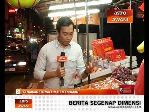 Isu kenaikan harga limau mandarin