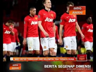 MU terkeluar dari kelompok 3 terkaya dunia
