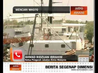 Keputusan sampel minyak dijangka diperoleh petang ini