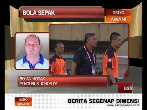 Bojan Hodak kini pengurus Johor DT