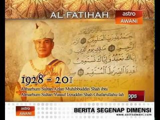 Al -Fatihah, Almarhum Sultan Azlan Shah