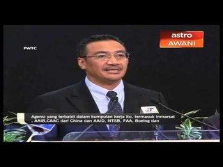 Download Video: Kumpulan kerja antarabangsa kaji semula data Inmarsat