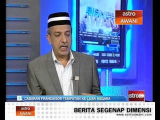 Cabaran francaisor tempatan ke luar negara