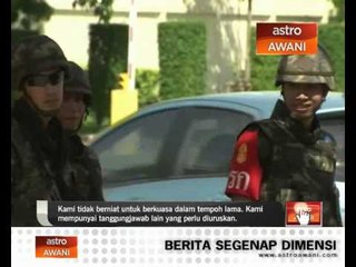 Tentera tidak dapat putuskan tarikh pilihan raya