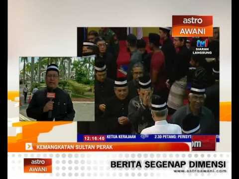 Laporan Kemangkatan Sultan Perak - 12:13 pm