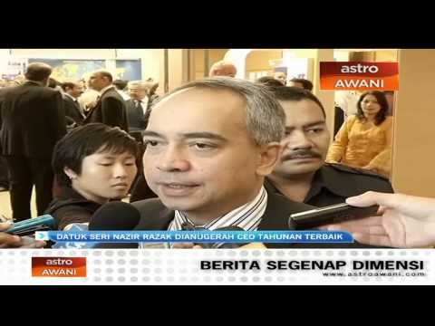 Nazir Razak dinamakan CEO Tahunan Terbaik