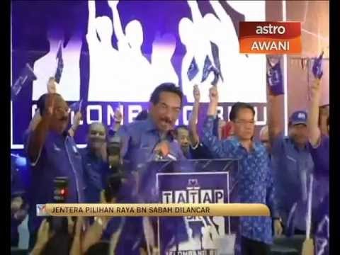 Jentera pilihan raya BN Sabah dilancar