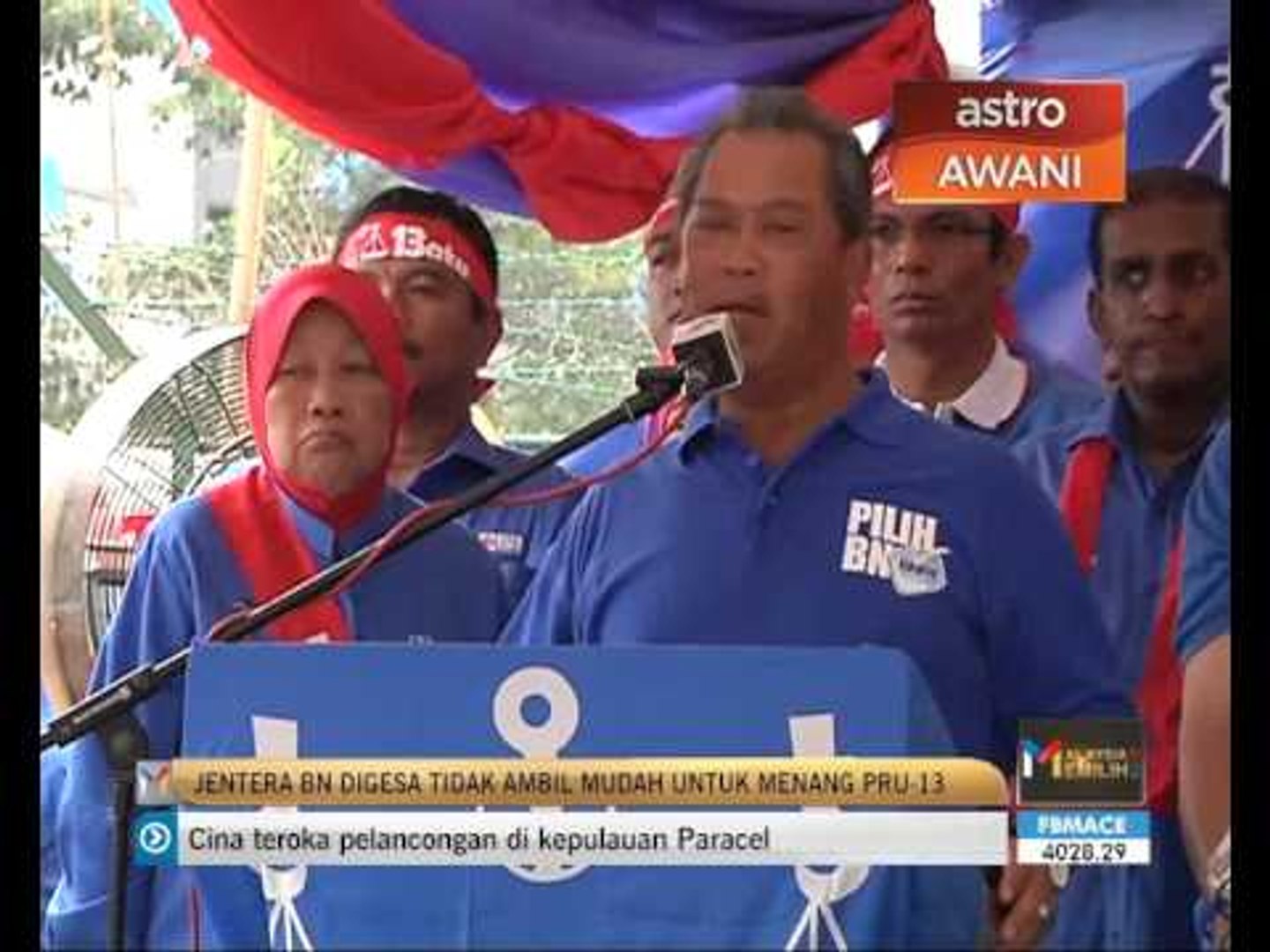 Tpm Gesa Jentera Bn Tidak Ambil Mudah Untuk Menang Pru 13 Video Dailymotion