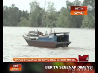 Скачать видео: Operasi ditamatkan sekiranya gagal menemui mangsa