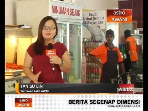 Orang ramai menarik nafas lega catuan berakhir