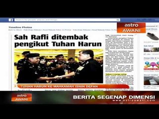 Tuhan Harun ke mahkamah Isnin depan