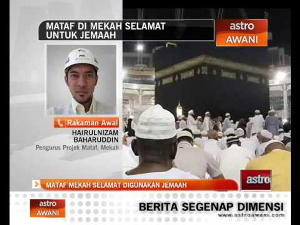 Mataf Mekah selamat digunakan jemaah