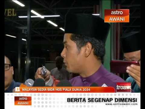 Malaysia sedia bida hos Piala Dunia 2034