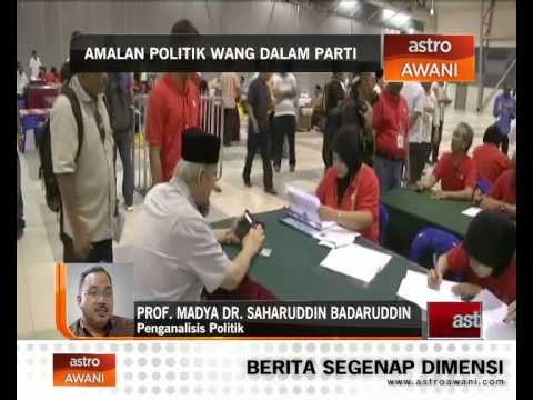 Amalan politik wang dalam parti: Reaksi penganalisis politik