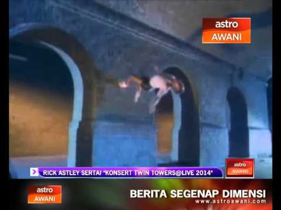 Rick Astley sertai 'Konsert Twin Towers@Live 2014'