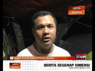 Jumpa syiling di Pulau Nangka