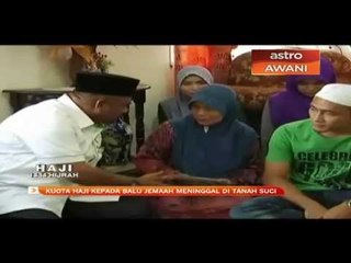Kuota Haji kepada balu jemaah meninggal di tanah suci