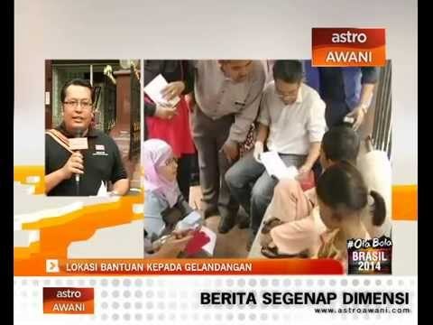 Bantuan makanan kepada gelandangan