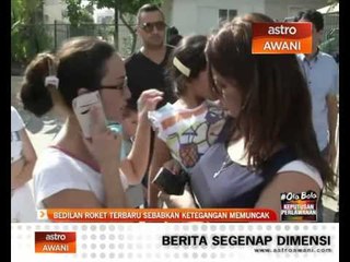 Bedilan roket terbaru sebabkan ketegangan memuncak