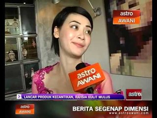 Lancar produk kecantikan, rahsia kulit mulus Adira